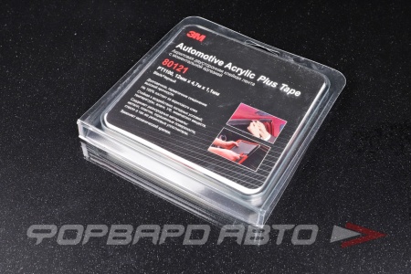 Купить Скотч двусторонний 12 мм, 4,7 м х 1,1мм черный 3M 80121