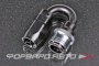Фитинг AN6 180°, под шланг AN, быстросъемный (quick release) "мама" (female) AB88 
