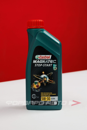 Масло моторное 5W30 1л, Magnatec Dualock A3/B4 (с) CASTROL 15C926