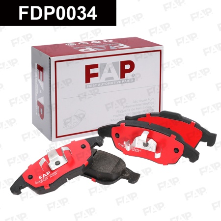 Купить Колодки тормозные FAP FDP0034