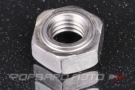 Купить Гайка М8*1,25 приварная шестигранная, сталь, DIN929 <> 00051263