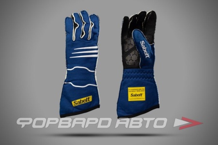 Купить Перчатки для автоспорта Sabelt HERO TG-9, FIA 8856-2000, синий, размер 9 SABELT RFTG09BLN09