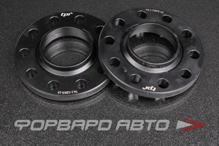 Купить Проставки колесные 15 мм, 5*120 HUB = 74,1 -> 74,0 черные, (BMW) TPI TPI-SP17