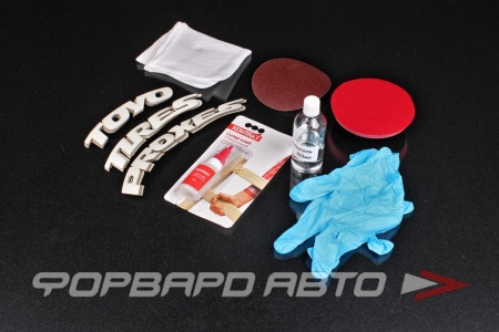 Купить Наклейки для шин 17", 18" TOYO TIRES PROXES для постоянного нанесения, белые  