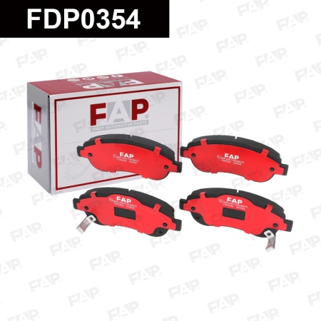 Купить Колодки тормозные FAP FDP0354