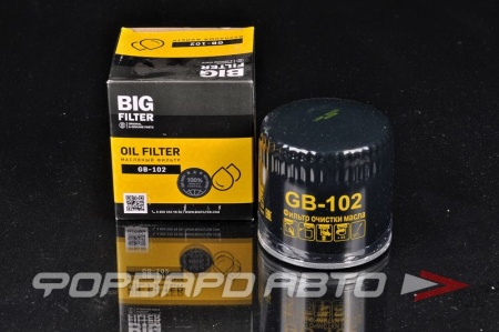 Купить Фильтр масляный BIG FILTER GB-102