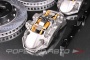 Комплект тормозной системы R18 Toyota LC200 после 2015г., LX570  (суппорта + диски + колодки + шланги) BREMBO STYLE 