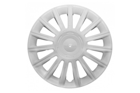 Купить Колпак колесный R14" Миссури пруж., белый, к-т 4шт АКС AK1422