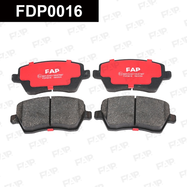 Колодки тормозные FAP FDP0016