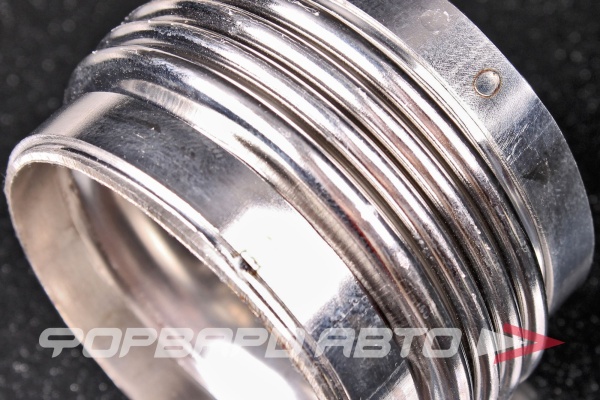 Гофра глушителя 65*45 мм Сильфон с шумопоглащающим кольцом EuroEx 65x45sl