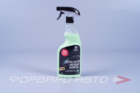 Купить Полироль для пластика "Polyrol Matte" матовый блеск, 600 мл Яблоко GRASS 110426