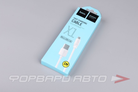 Купить Кабель USB Micro белый 1м HOCO X1