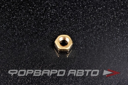 Купить Гайка шестигранная М6*1 низкая DIN439 латунь <> 