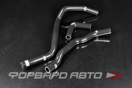 Купить Патрубки радиатора силиконовые Honda Fit / Jazz GD1, GD5 L13, L15, черные (3шт) EPMAN TK-HDR021