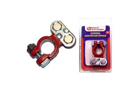 Купить Клемма аккумуляторная "+" (свинец)/144 GENERAL TECHNOLOGIES GT-M040014P