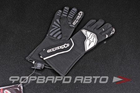 Перчатки для автоспорта Alpinestars TECH-1 START V2, FIA 8856-2018, черный, размер L ALPINESTARS 