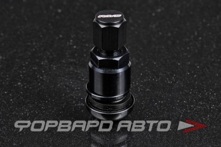 Купить Вентиль для бескамерных шин алюминий, черный High Speed RAYS #57