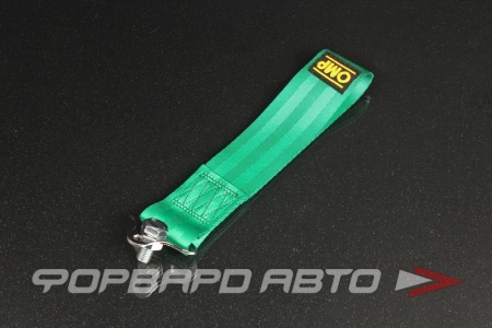 Купить Петля буксировочная, зеленая OMP STYLE DJL-RH027