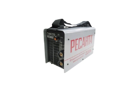 Купить Инвертор сварочный 220 В.220 А.ПН-70% вес 4,9кг.(эл.1,6-5мм.) РЕСАНТА САИ 220