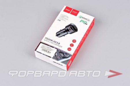 Купить Устройство зарядное  (PD20W+QC3.0) с индикатором напряжения HOCO Z42 Купить Устройство зарядное  (PD20W+QC3.0) с индикатором напряжения HOCO Z42