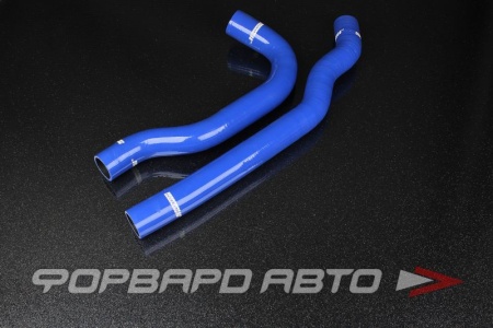 Купить Патрубки радиатора силиконовые Toyota Chaser Cresta Mark II JZX90 1JZ-GTE 92-96 синие AUTOBAHN88 