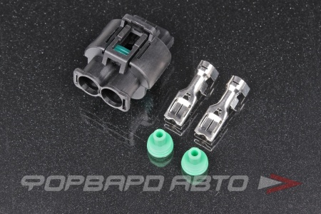 Купить Разъем 2-х контактный вентилятора (без провода) (LADA VESTA, Nissan, Renault) CARGEN AX6972S