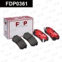 Колодки тормозные FAP FDP0361