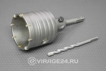 Купить Коронка по бетону 65мм, SDS-plus, (с адаптером 110мм) SEB 