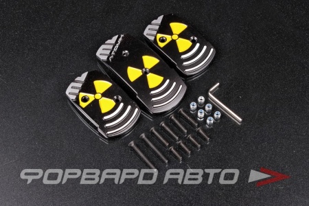 Купить Накладки на педали "Atomic" для МКПП MOMO STYLE YT3-Pedal-3 MT