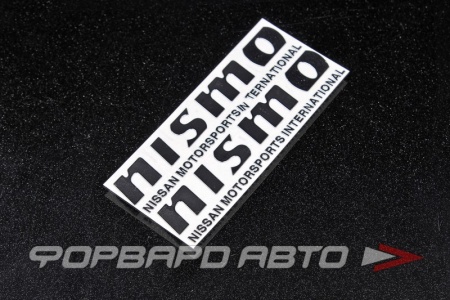Купить Наклейка металлизированная NISMO MELCO 