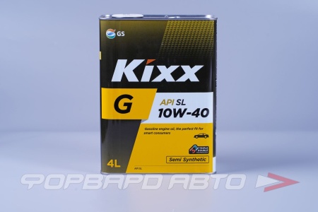 Купить Масло моторное 10W40 4л, GOLD SL/CF п/с KIXX L531644TE1
