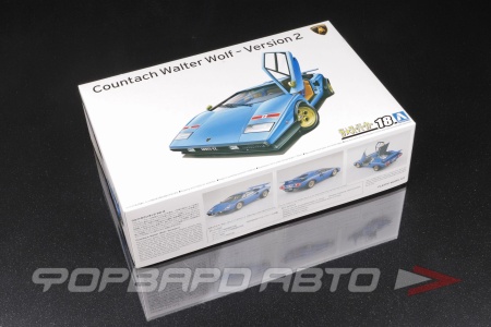 Купить Сборная модель Lamborghini Countach Wolf Ver.2 '76 AOSHIMA 06383