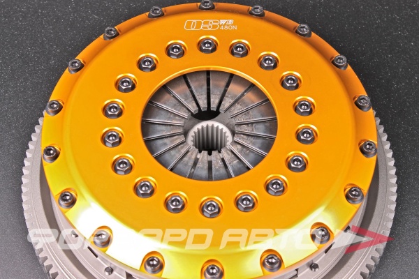 Сцепление в сборе Toyota 1JZ-GTE/2JZ-GTE - R154, R серия 4-х дисковая керамика (R4C) OS GIKEN TY021-DH5