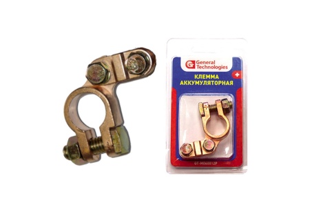 Купить Клемма аккумуляторная "+" (цинк)/144 GENERAL TECHNOLOGIES GT-M060012P