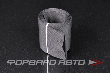 Купить Оплетка 30-60 мм, рулон 1,8 м, черная (Fabric Heat Shrink 2.36") TECHFLEX 