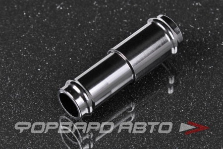 Купить Соединитель D=12*14мм (трубка) алюминиевый, переходной, черный (L-45мм) AB88 