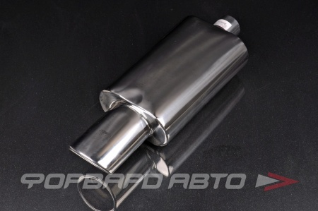 Купить Глушитель Вход = 55 мм Выход = 110 мм Длина = 550 мм TORINO AUTO HJ-A0647