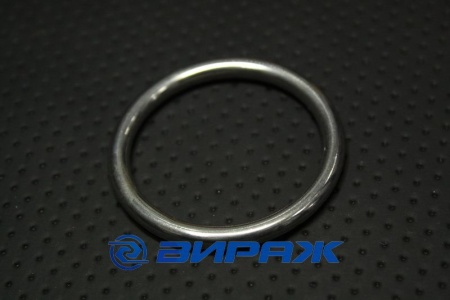 Купить Кольцо  5х40мм нержавеющее круглое полированное  