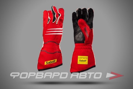 Купить Перчатки для автоспорта Sabelt HERO TG-9, FIA 8856-2000, красный, размер 10 SABELT RFTG09RSN10