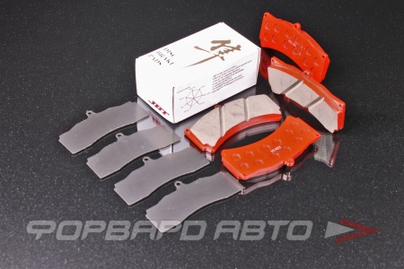 Купить Колодки тормозные для тормозной системы 6-ти поршневой R18, передней, Toyota Land Cruiser 200/ Lexus LX570 JBT ZA11