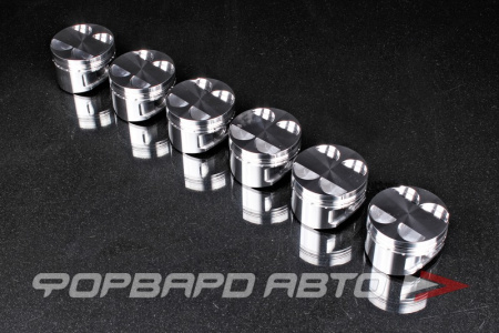 Поршни для TOYOTA 1JZ-GTE, 2JZ-GTE Bore 86.5mm, Size (+0.5mm) CR = 9.0 (1JZ)/10.0 (2JZ) CP PISTONS 