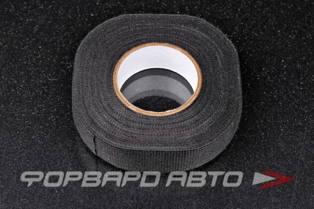 Купить Изолента 19 мм*10 м*0,3 мм, из ПЭТ ткани для бандажирования проводки моторного отсека  от -40C до +105C AMON 1777