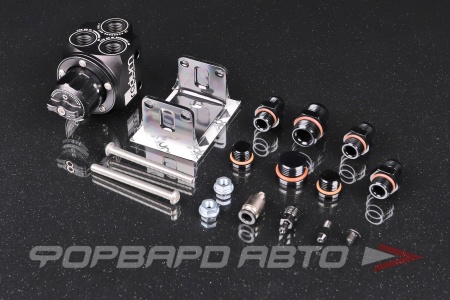 Купить Регулятор давления топлива MPR-RA, многопоточный, черный RADIUM ENGINEERING 20-1100-00