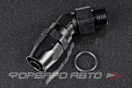 Купить Фитинг AN10 - ORB10 45° под шланг AN, (внешняя резьба) AB88 