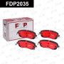 Колодки тормозные FAP FDP2035
