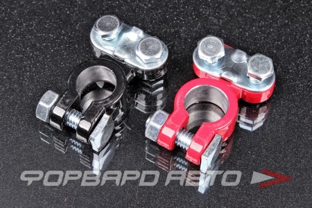 Купить Клемма аккумуляторная "±" с цветной маркировкой полярности AUTOPROFI BAT/TER-107