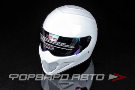 Купить Шлем гоночный SIMPSON STYLE, размер XL, белый  