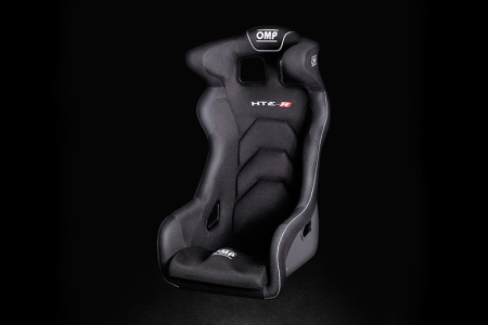 Купить Сиденье спортивное - нерегулируемое "ковш", без салазок, HTE-R XL черное OMP HTE-R XL