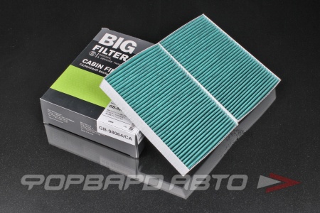 Купить Фильтр салонный (угольный) антибактериальный BIG FILTER GB-98064/CA