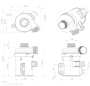 Электро-помпа системы охлаждения 150 л/мин, 12V PIERBURG 7.03665.66.0